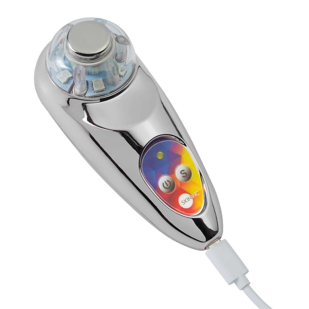 Skin Inc Optimizer Voyage Tri-Light LED Therapy Device - Chrome