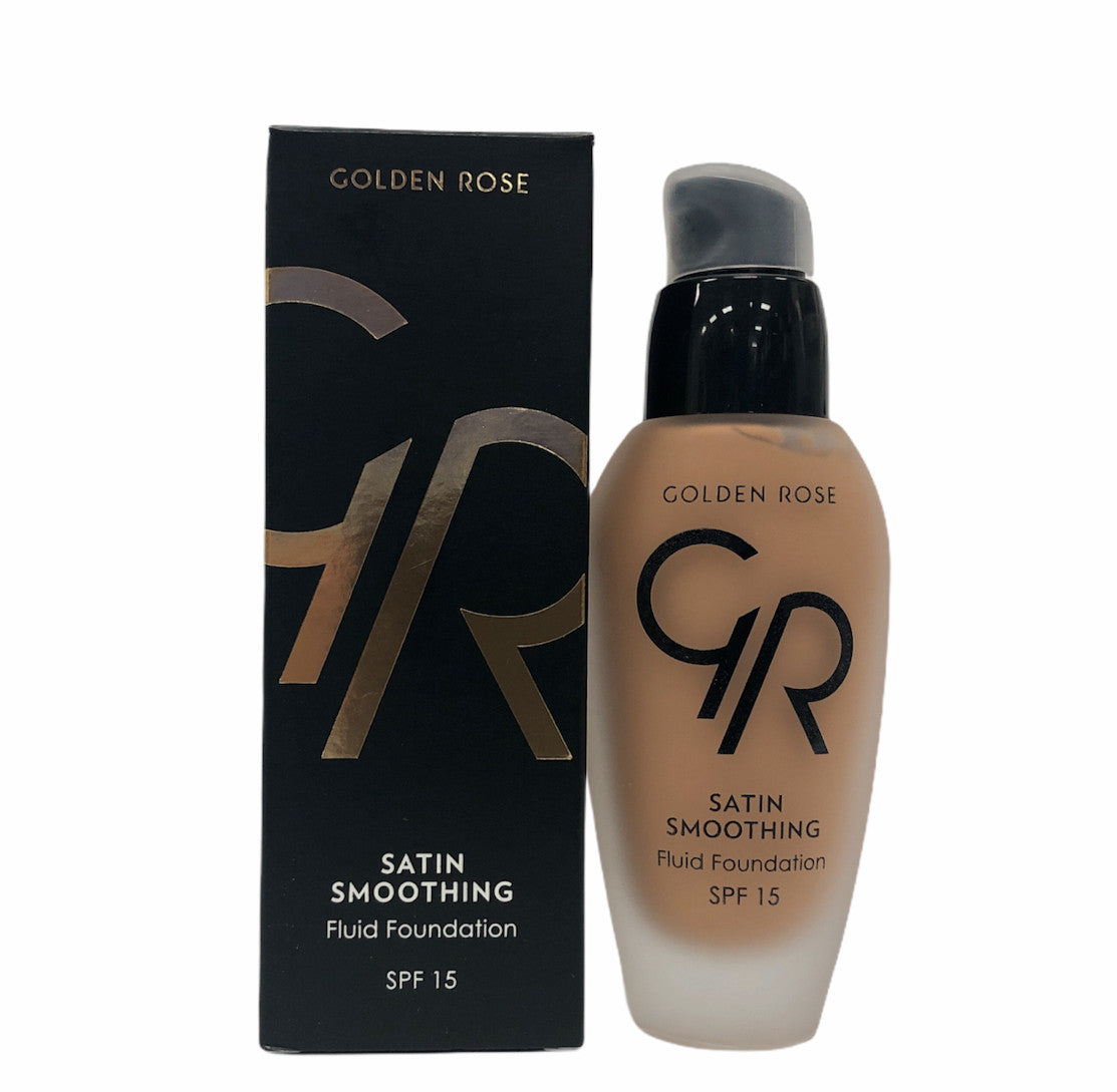 Fluid Foundation SPF 15 - Satin Smoothing Makeup with Wide Shade Range