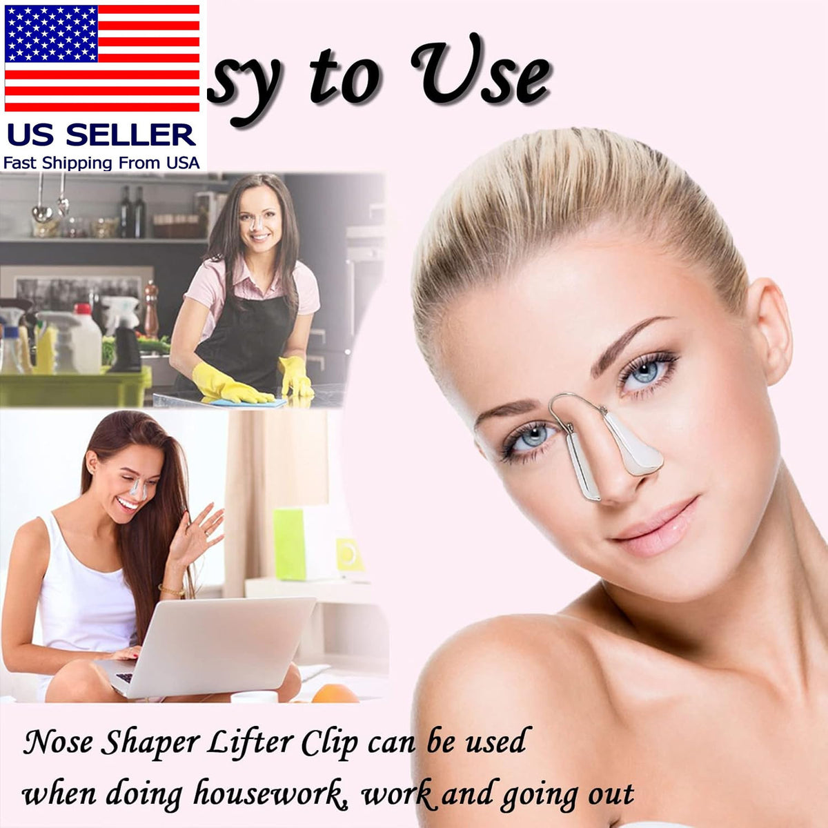 Nose Shaper Lifter Clip for Wide Noses - Reshape & Straighten