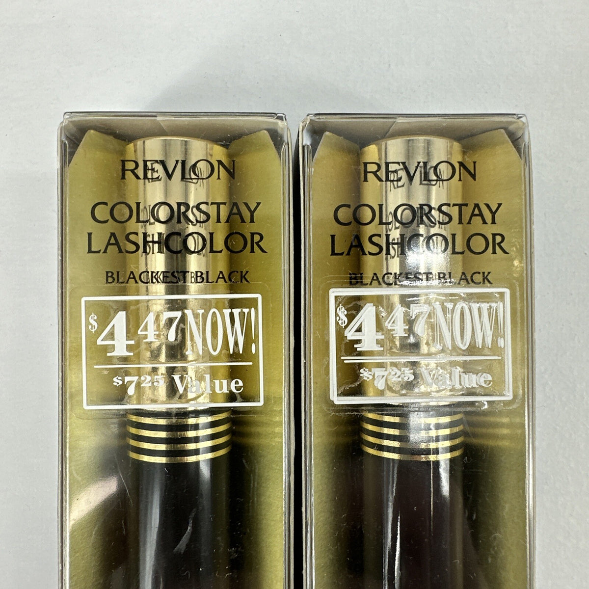 Revlon Colorstay Lashcolor Mascara Blackest Black 2-Pack - New in Box