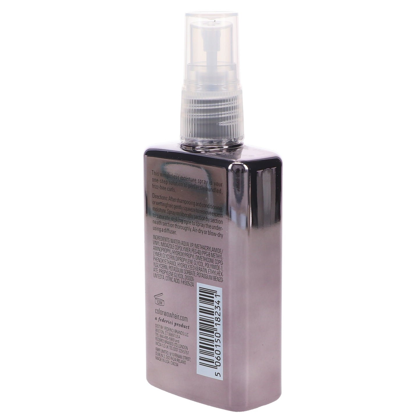 Curl-Defining Hair Mist Spray for Frizz-Free, Bouncy Curly Hair - 2.5 oz
