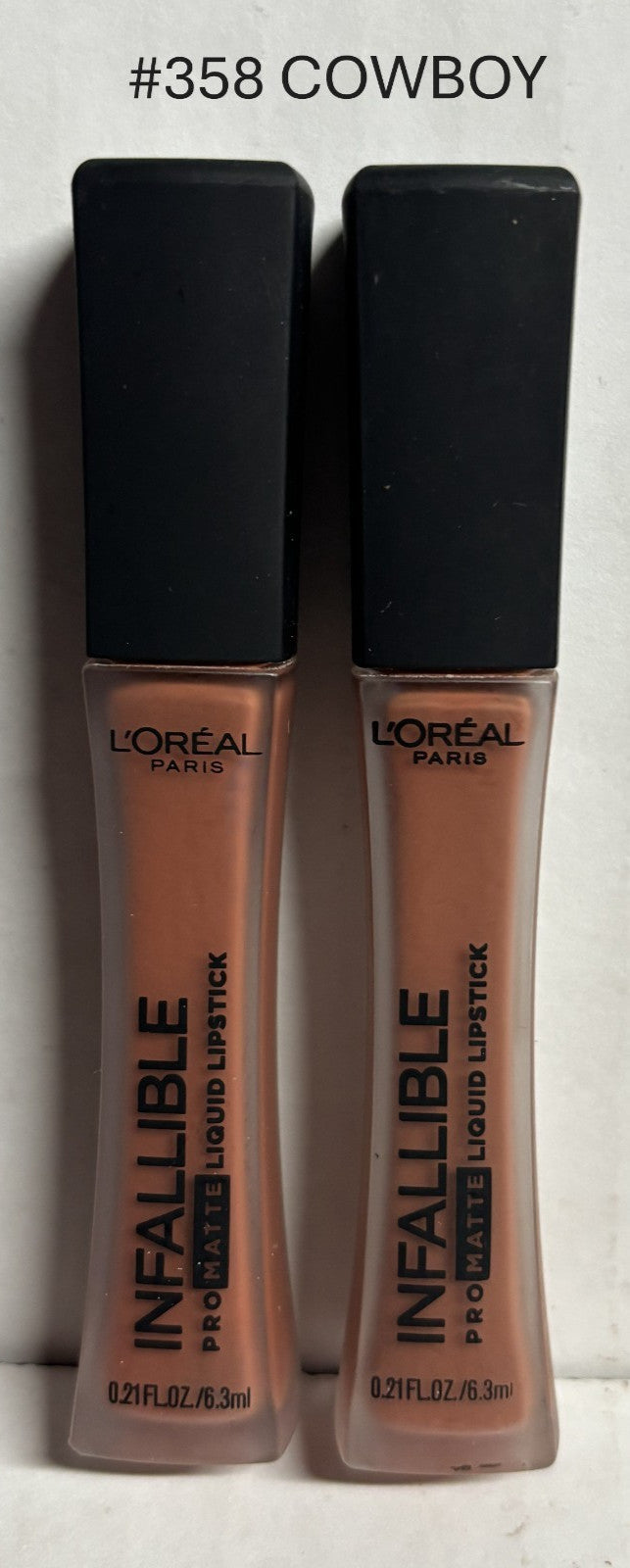 2 Pack Liquid Lipstick Set - Matte Lip Color Shades for All Styles