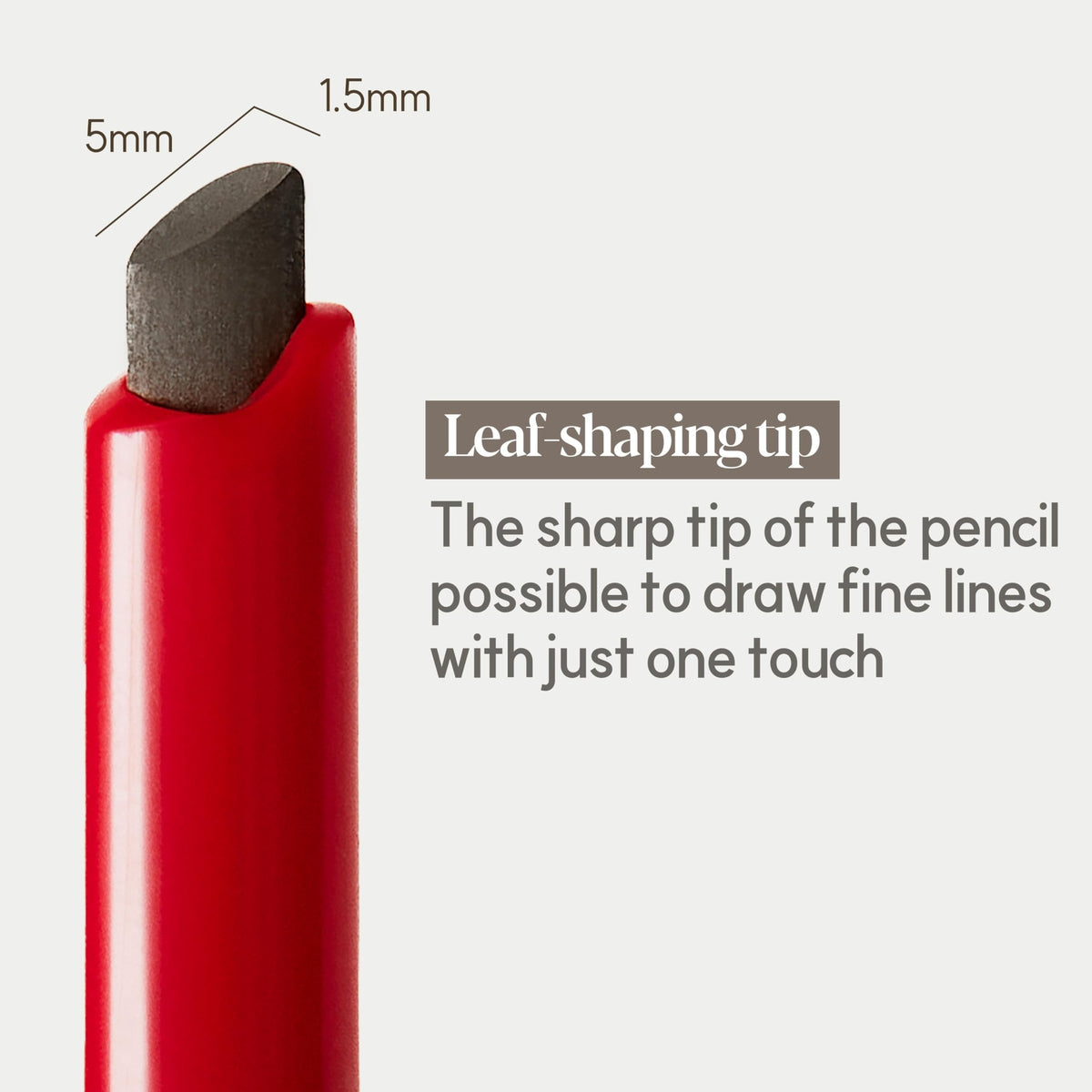 Eyebrow Pencil for Natural Fine Lines - Light Taupe, Easy Shaping