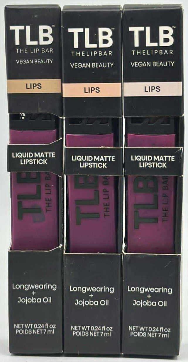 Liquid Matte Lipstick Set - Moisturizing with Argan Oil - 3 Colors