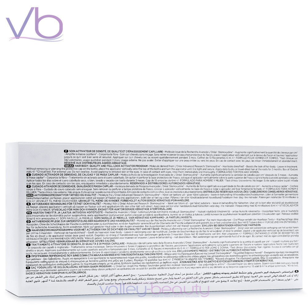 Densifying Hair Treatment Vials - 10 x 6ml
