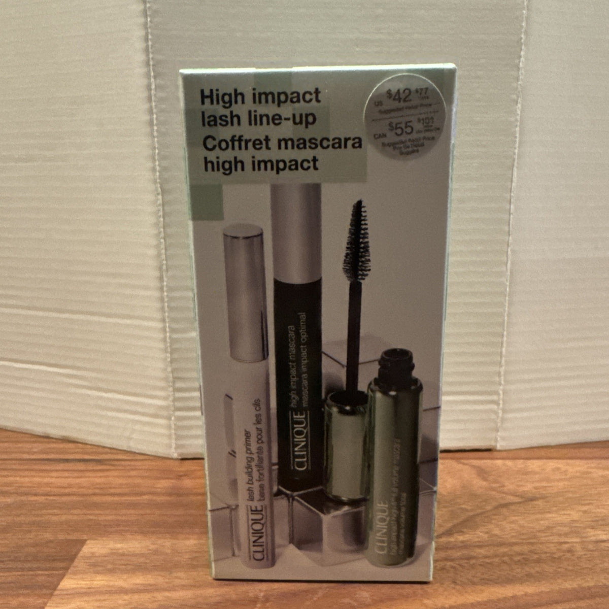 Clinique Eye Makeup Set - High Impact Mascara, Full Volume Mascara & Lash Primer