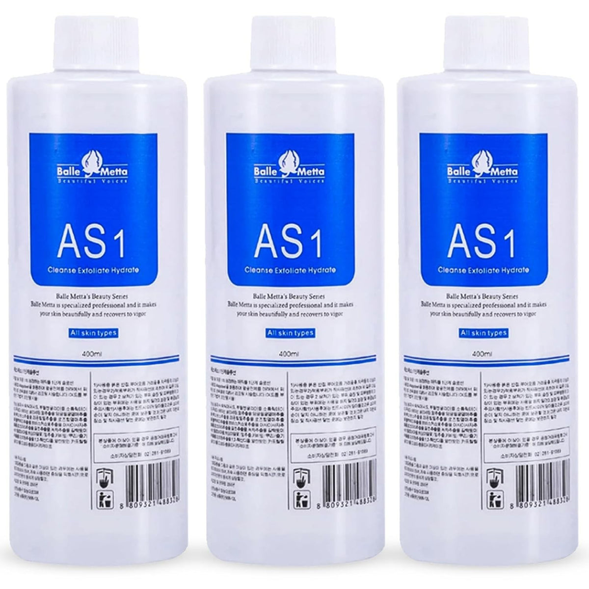 Hydro Peeling Solution for Dermabrasion Facial Machines - 3/6 pcs