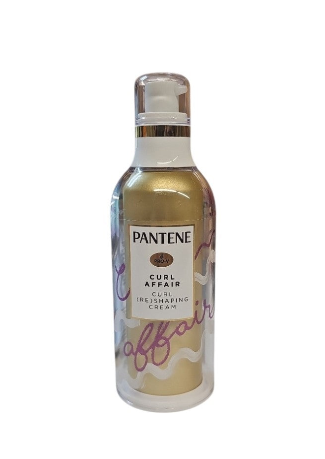 Pantene Curl Affair Curl Re-Shaping Cream 3.7oz Moisturizing Frizz Control