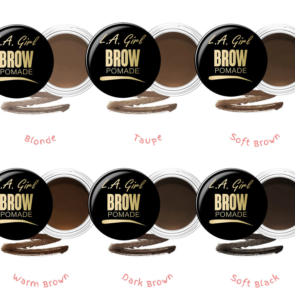 Water-Resistant Brow Pomade for Precise & Long-Lasting Eyebrows - Multiple Shades