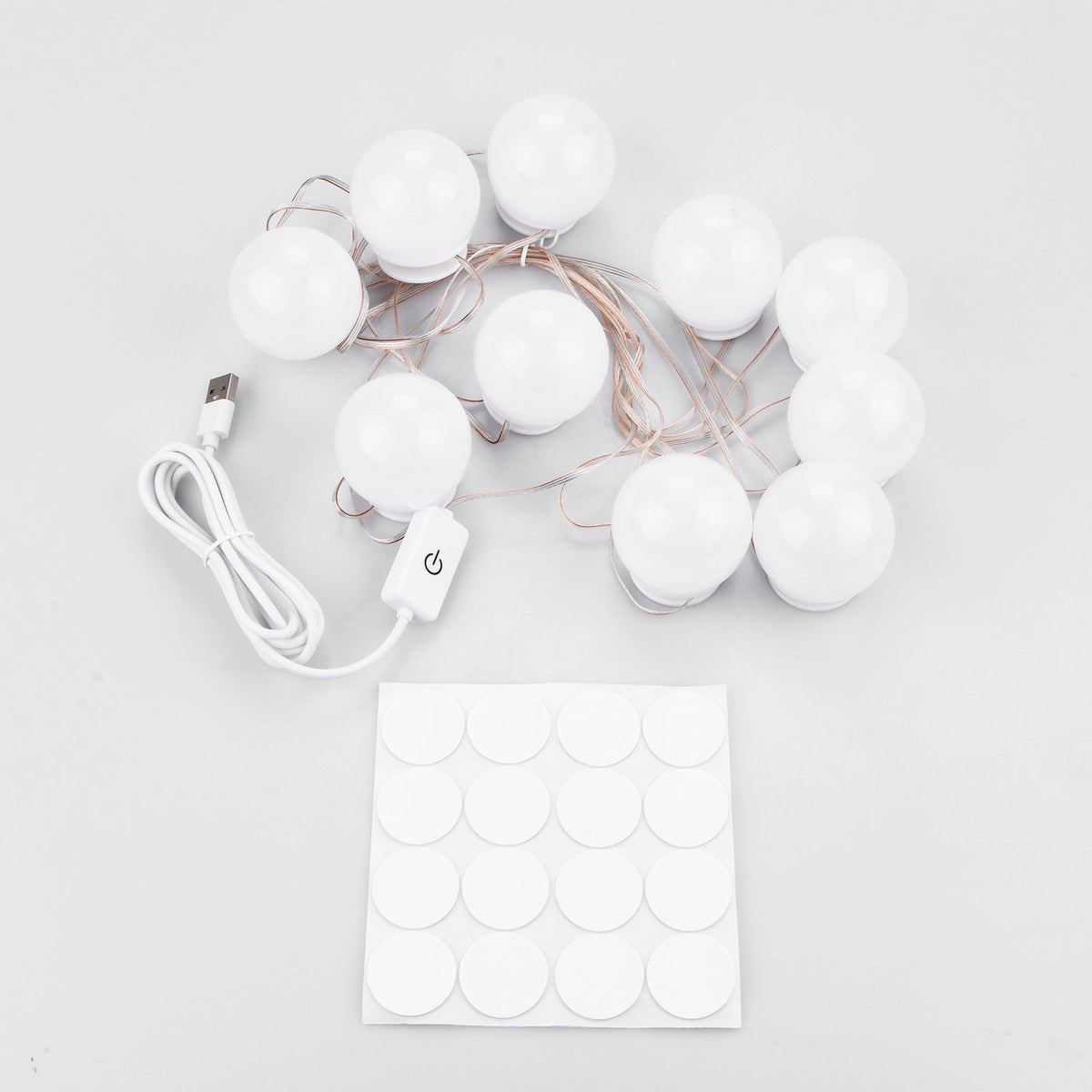 LED Vanity Mirror Lights Kit with Dimmable 10 Bulbs for Makeup