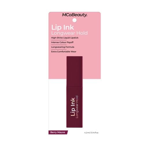 Longwear Lip Ink - Berry Mauve, Smudge-Resistant & Vibrant Finish