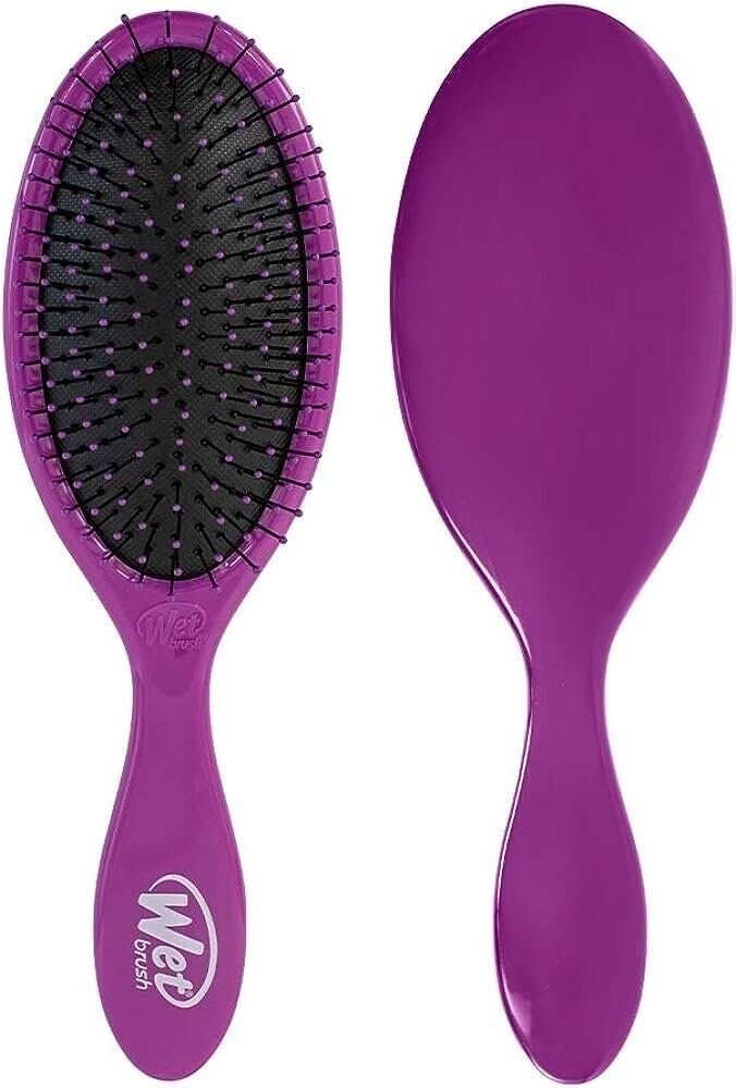 Wet Brush Original Detangler Hair Brush 4 Pack - Pink, Purple, Black