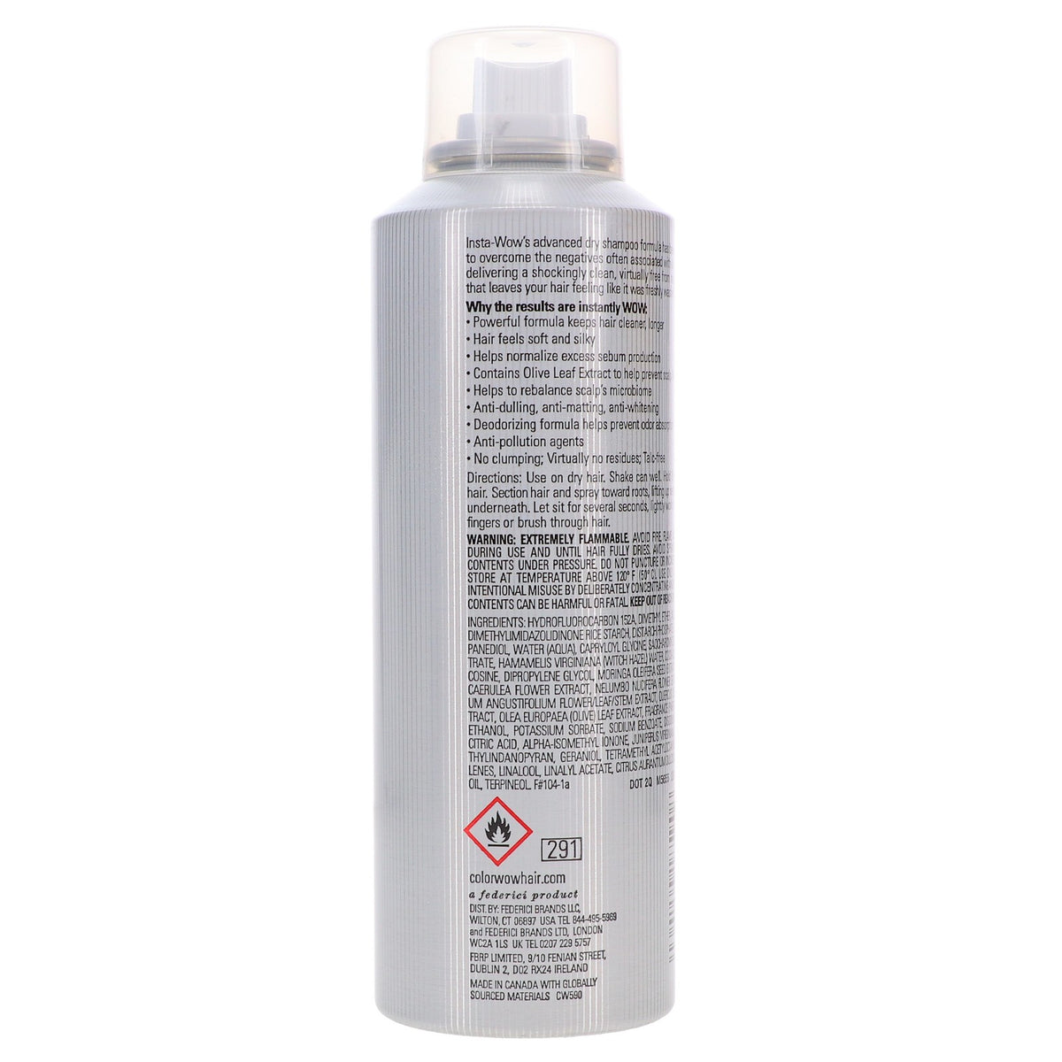 Dry Shampoo for Hair - Translucent Weightless Refresh Spray 5 oz