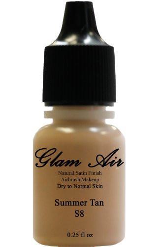Water-Based Satin Foundation S8 Summer Tan - Long Lasting Face Makeup