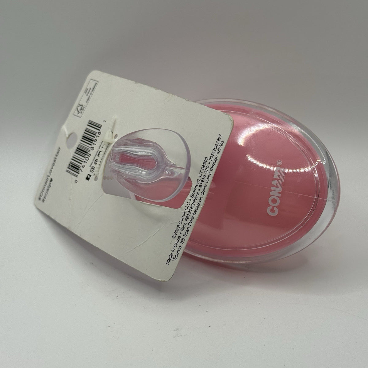 Conair Scalp Care Shampoo Massage Brush Pink - Hair & Scalp Care Tool