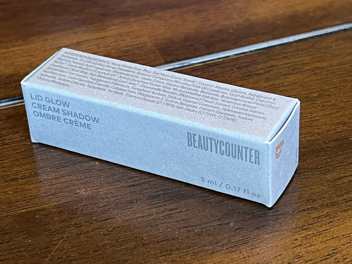 Beautycounter Lid Glow Cream Eye Shadow Sepia Full Size - Liquid Makeup