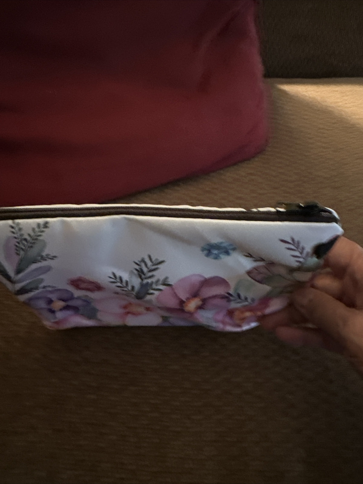 Colorful Floral Makeup Bag - Stylish Cosmetic Organizer