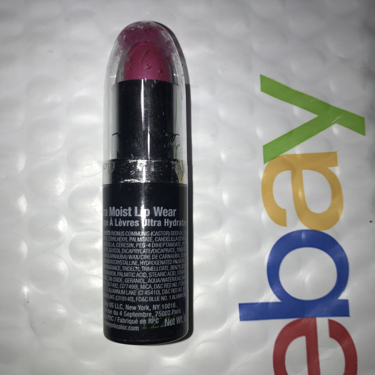 NYC New York City Ultra Moist Lip Wear Lipstick - Blossom 316 Sealed