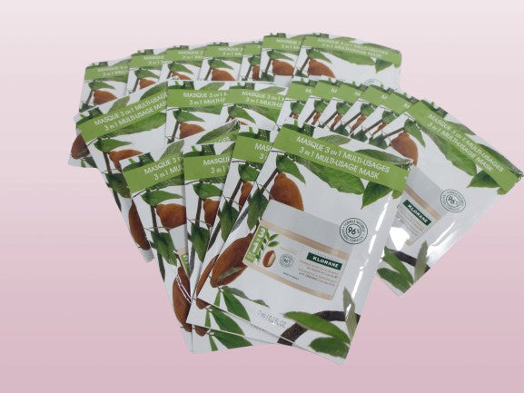Klorane Nourishing & Repairing Hair Mask with Organic Cupuacu - 25 Sachets