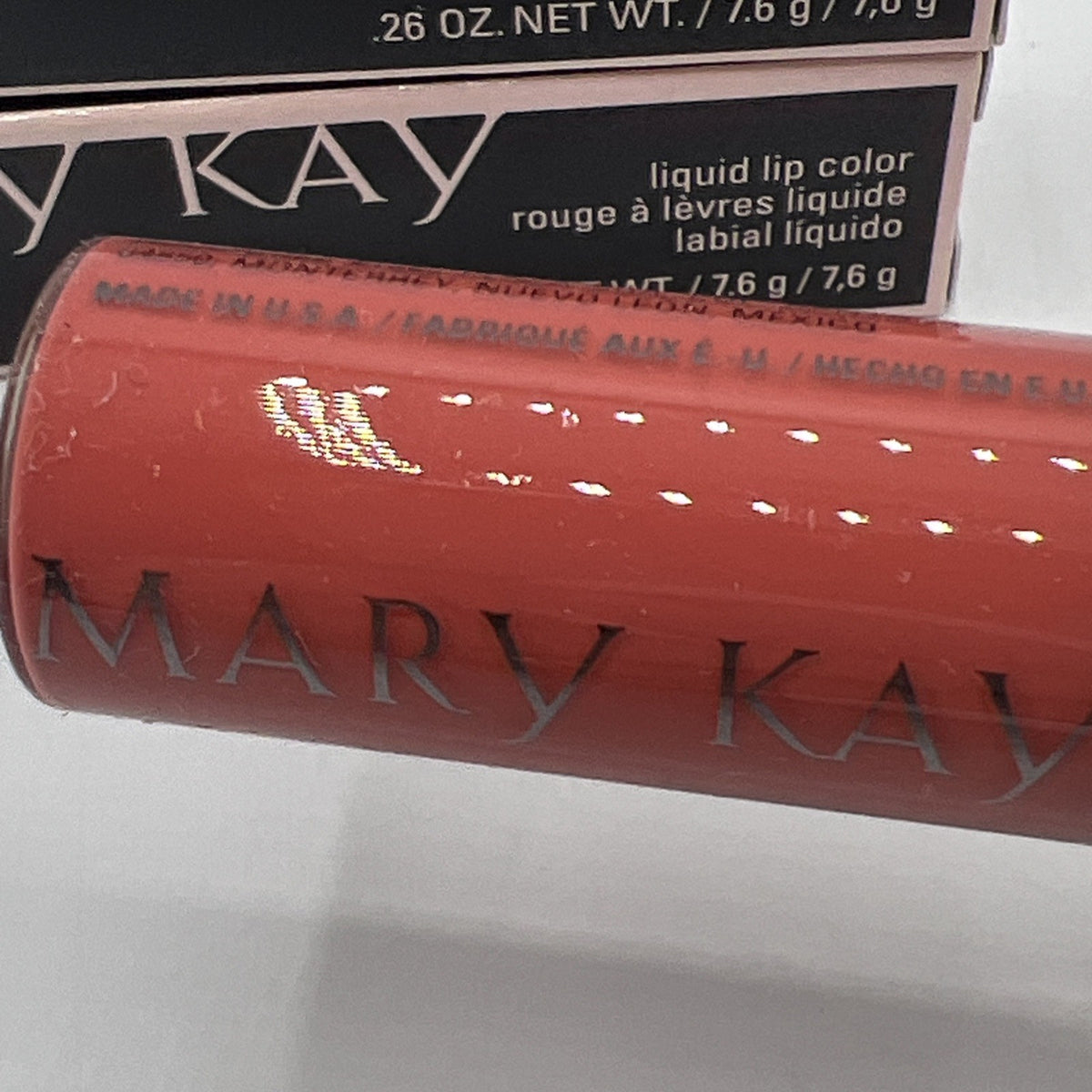 Mary Kay Liquid Lip Color Sherbet Lot of 2 - Vibrant Lipstick Set