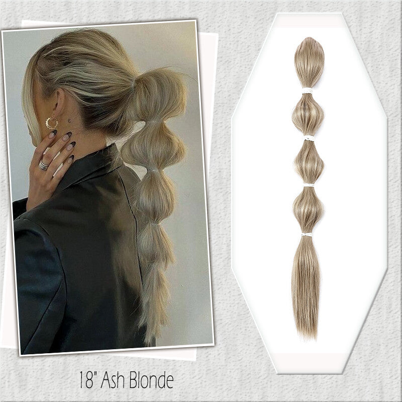 Fake Ponytail Clip-In Hair Extension Thick Natural Look 14 Inches