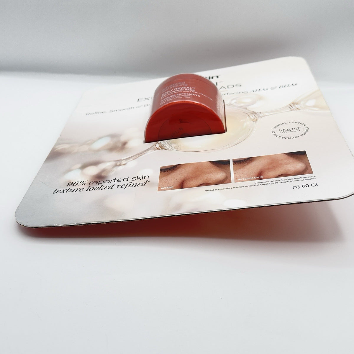 StriVectin Daily Reveal Exfoliating Pads 60 Ct AHAs BHAs PHAs TXA
