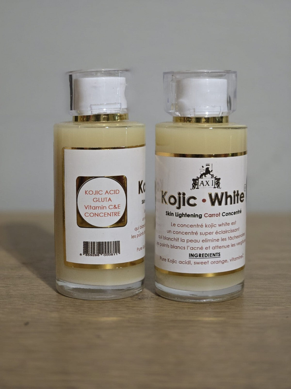 Axi Kojic White Carrot Skin Lightening Concentrate - Brightening Serum