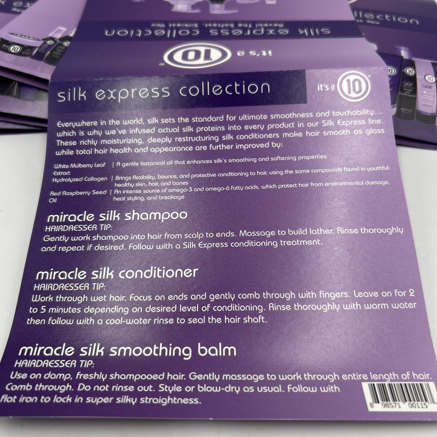 It’s a 10 Silk Express Miracle Silk Shampoo & Conditioner Set - Lot of 5