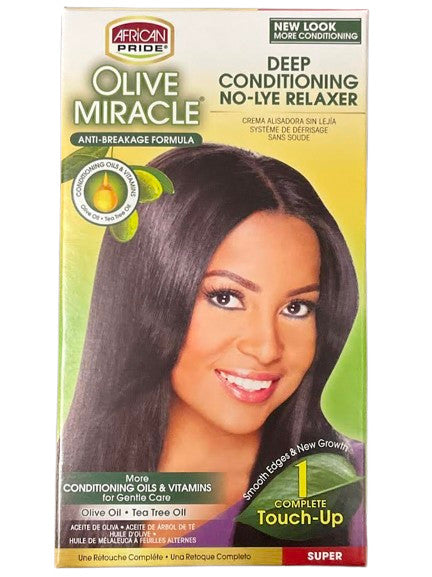 Deep Conditioning No-Lye Hair Relaxer - Anti-Breakage Hair Treatment