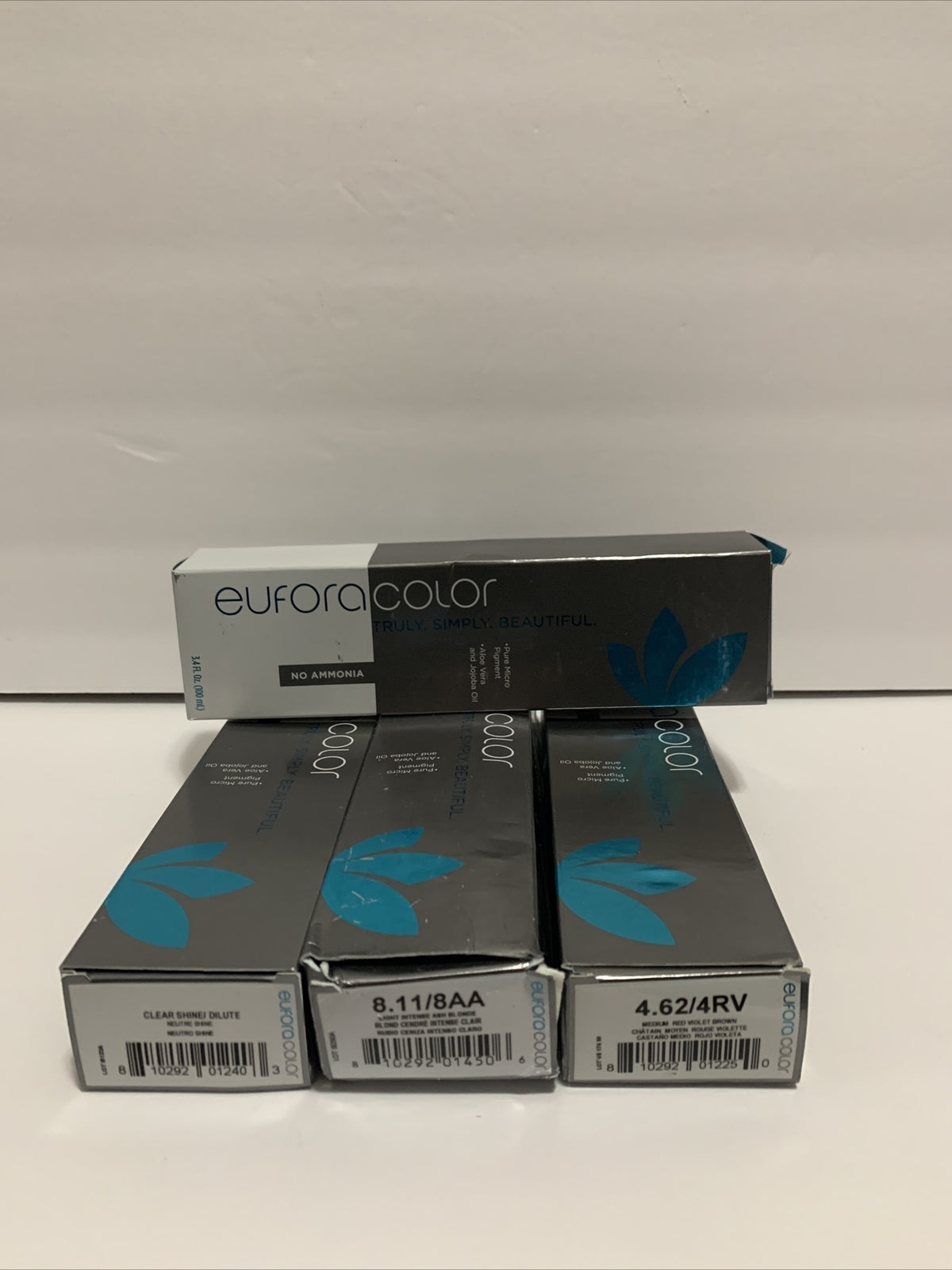 Eufora NO AMMONIA Professional Permanent Hair Color 3.4oz