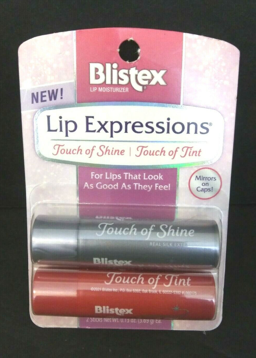 Lip Balm Set with Shine and Tint - Hydrating Aloe Vera Lip Care