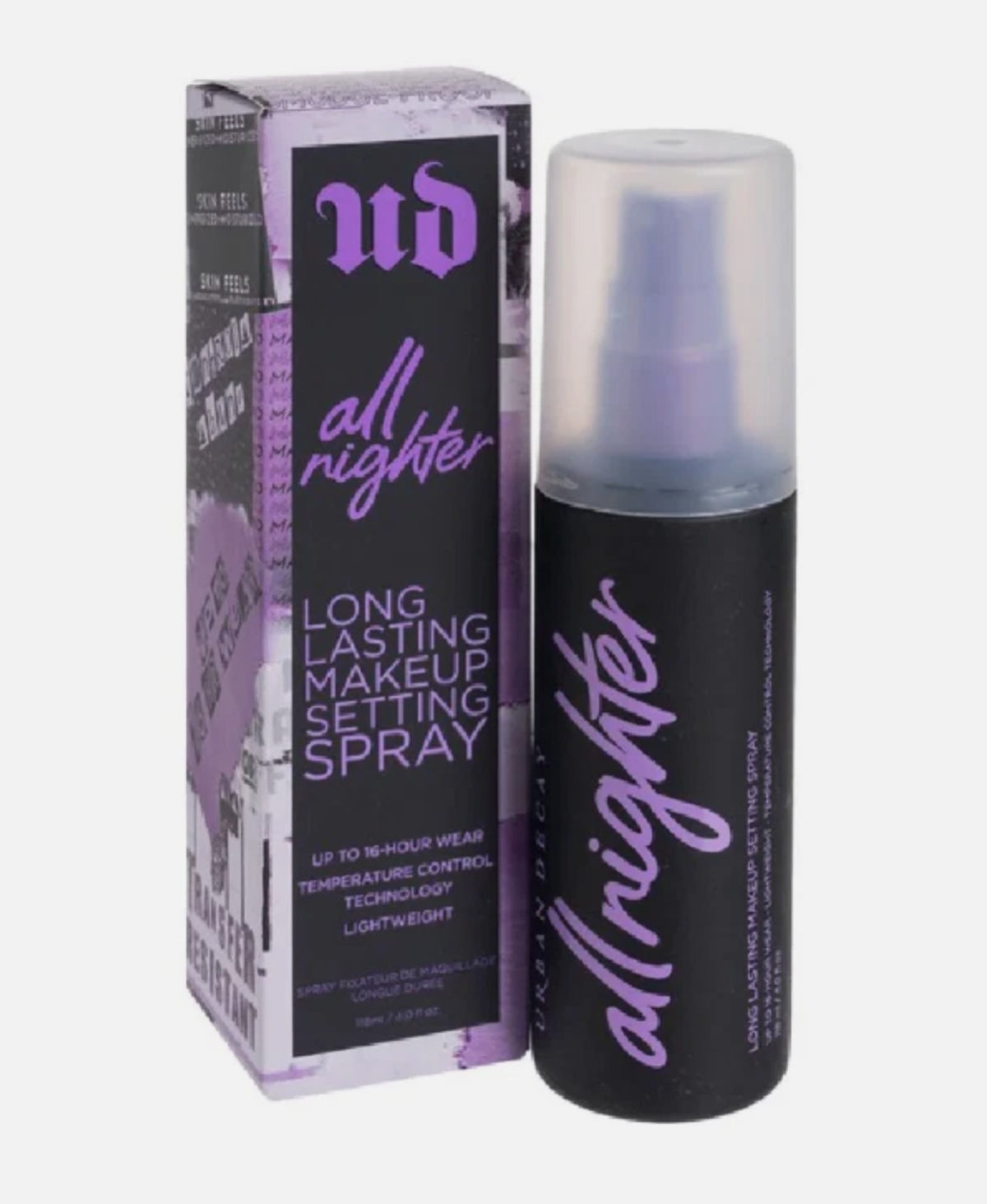 Long Lasting Makeup Setting Spray with 24-Hour Wear & Cooling Technology - 4 Fl Oz