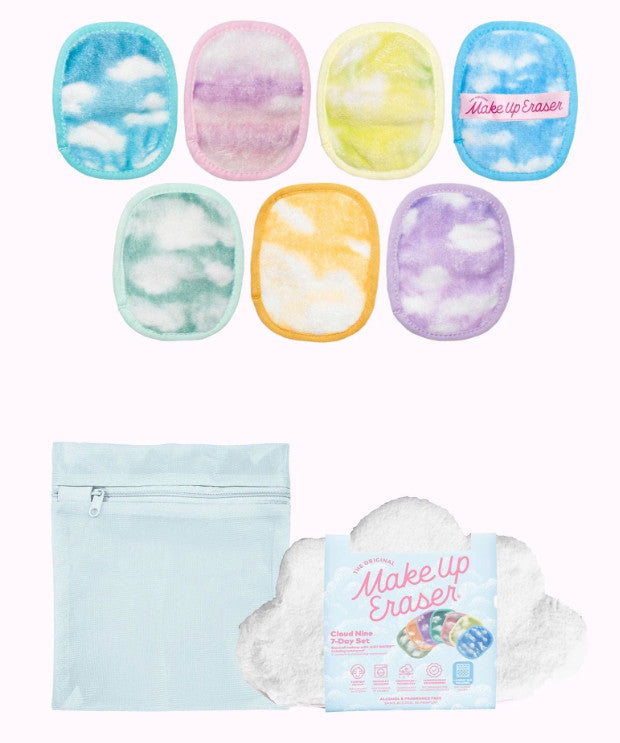 Makeup Eraser Cloud Nine 7-Day Set with Makeup & Laundry Bags
