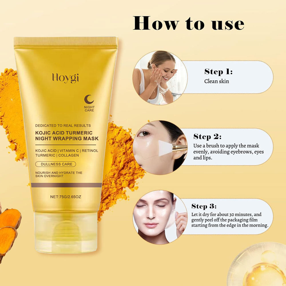 Turmeric Collagen Peel-Off Face Mask 75g