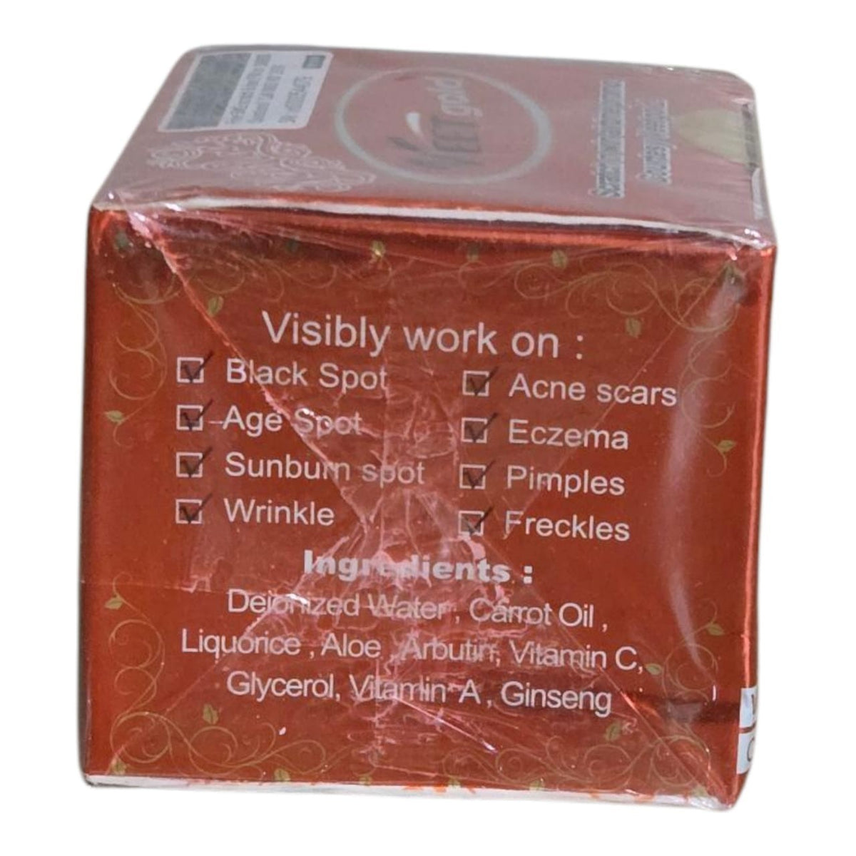 Veet Gold Carrot Facial Cream with Vitamin C - Nourishing Skin Care
