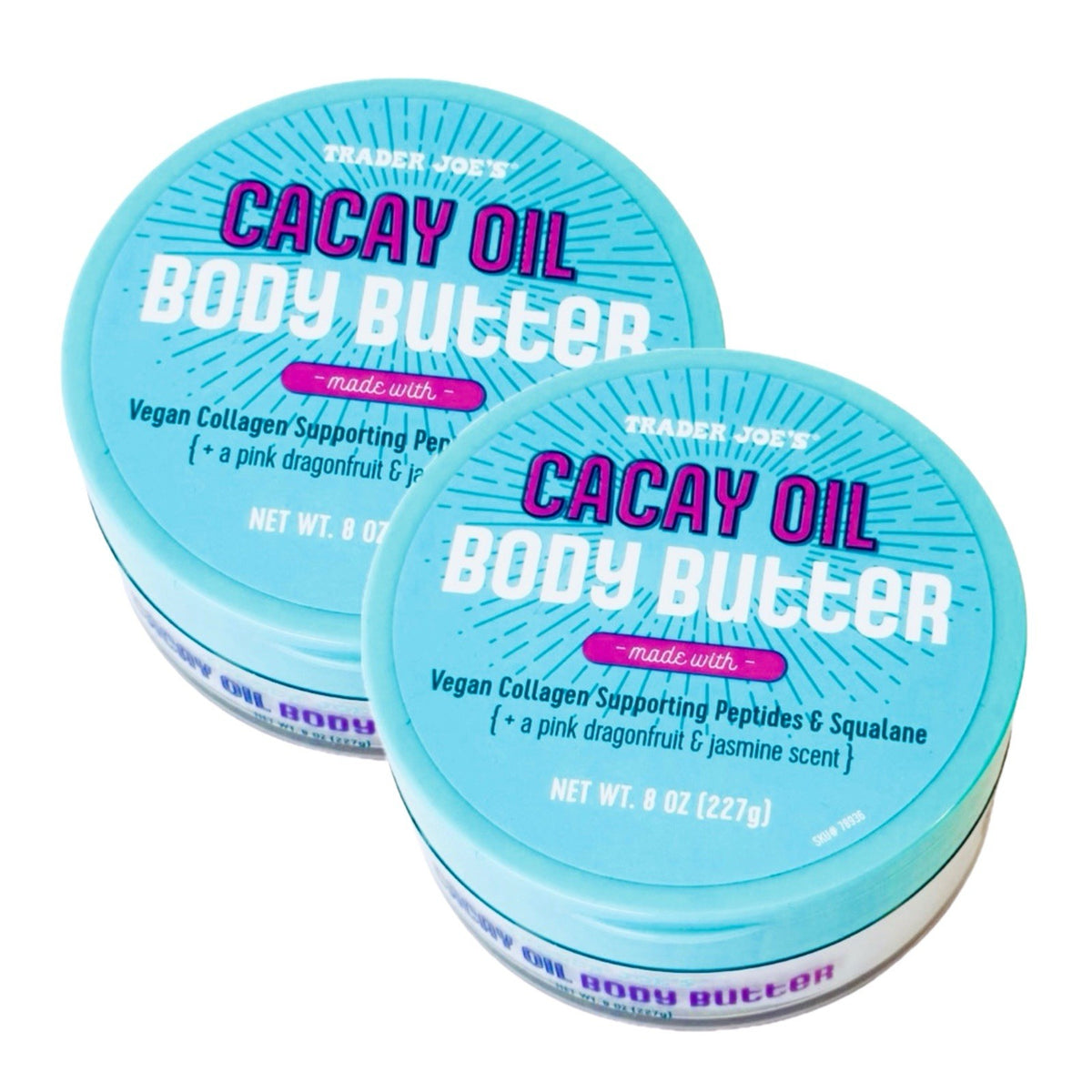 Cacay Oil Body Butter, 8oz - 2 Pack