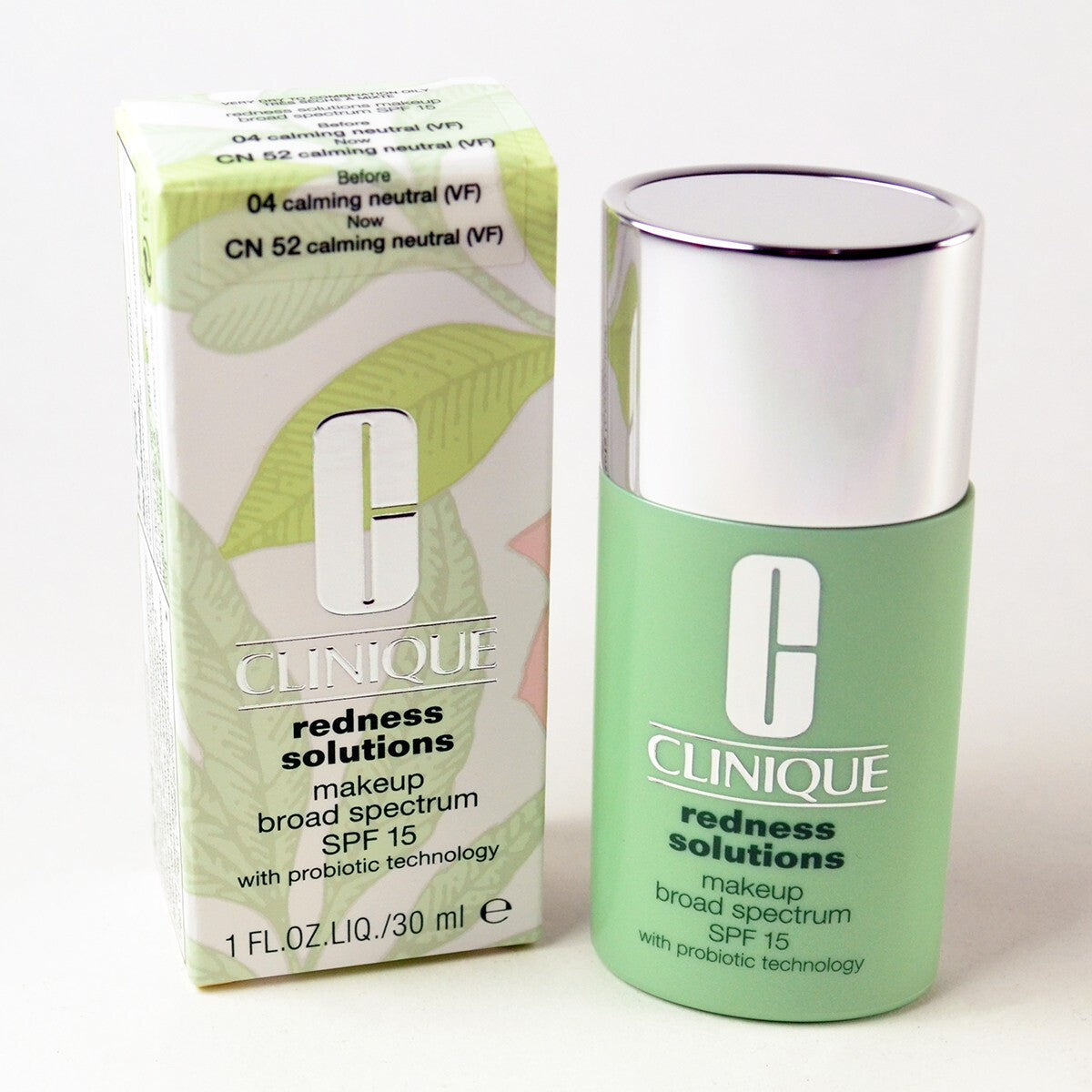 Clinique Redness Solution SPF15 Makeup CN 52 Calming Neutral 1 Oz
