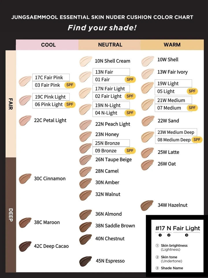 Moisturizing Skin Cushion Set for Flawless Dewy Finish - All Variants Included
