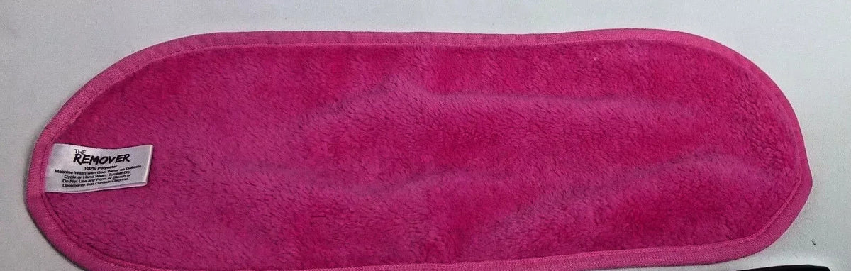 13-Pack Reusable Makeup Remover Cloths Black & Pink - Gentle Face Cleansing Pads