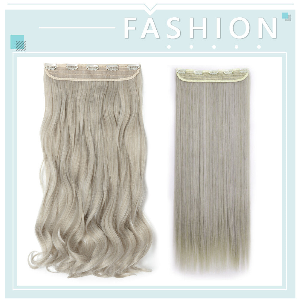 V-Shape & U-Part Clip-In Hair Extensions - Full Head Highlight, Multiple Lengths & Colors