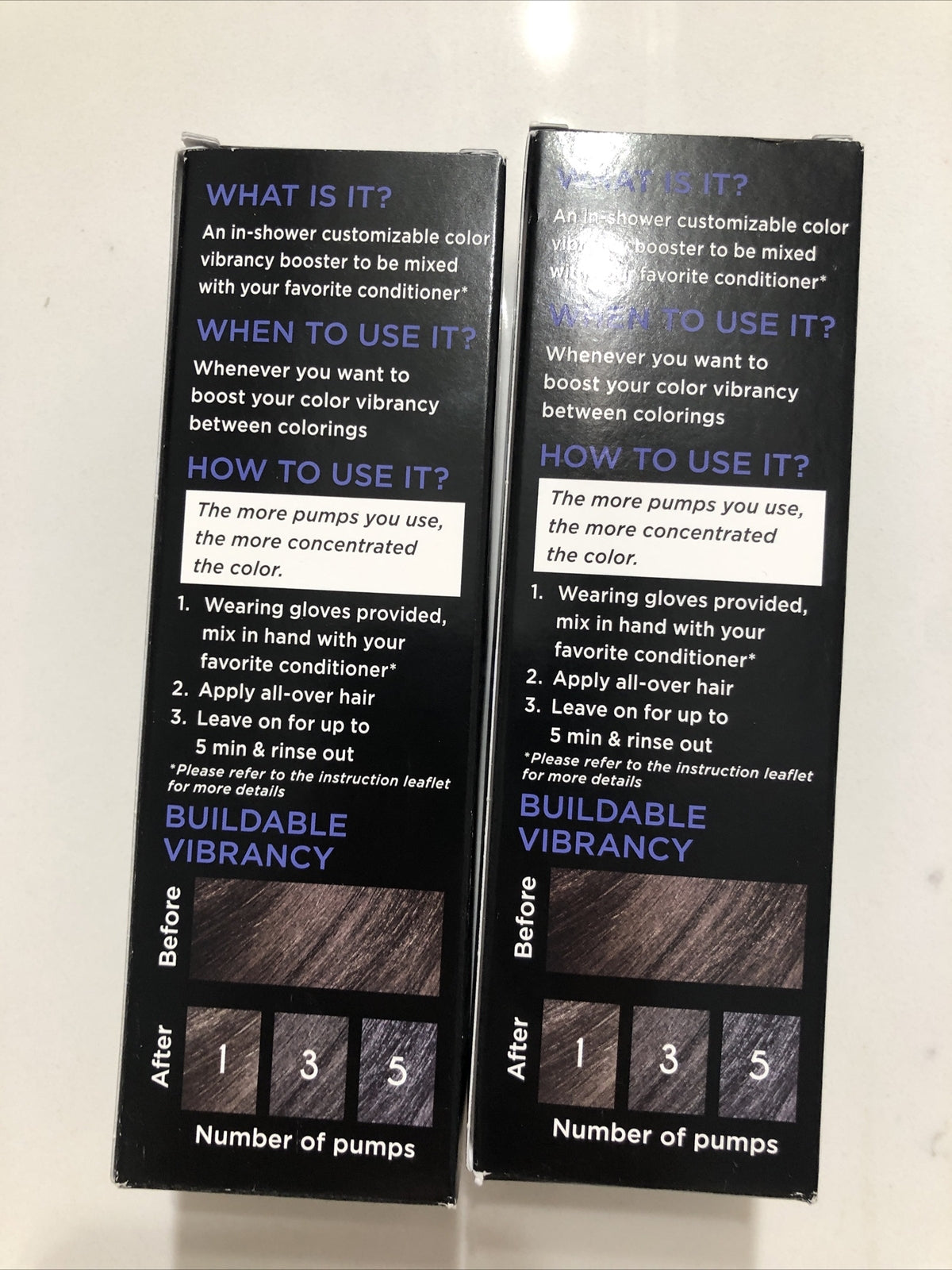 Schwarzkopf Color Boost Vibrancy Booster - Dark Blue Cool, 2-Pack