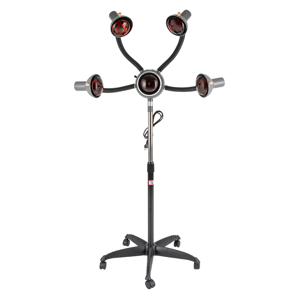Infrared Hair Therapy Lamp with 5 Heat Heads for Hair Styling & Care