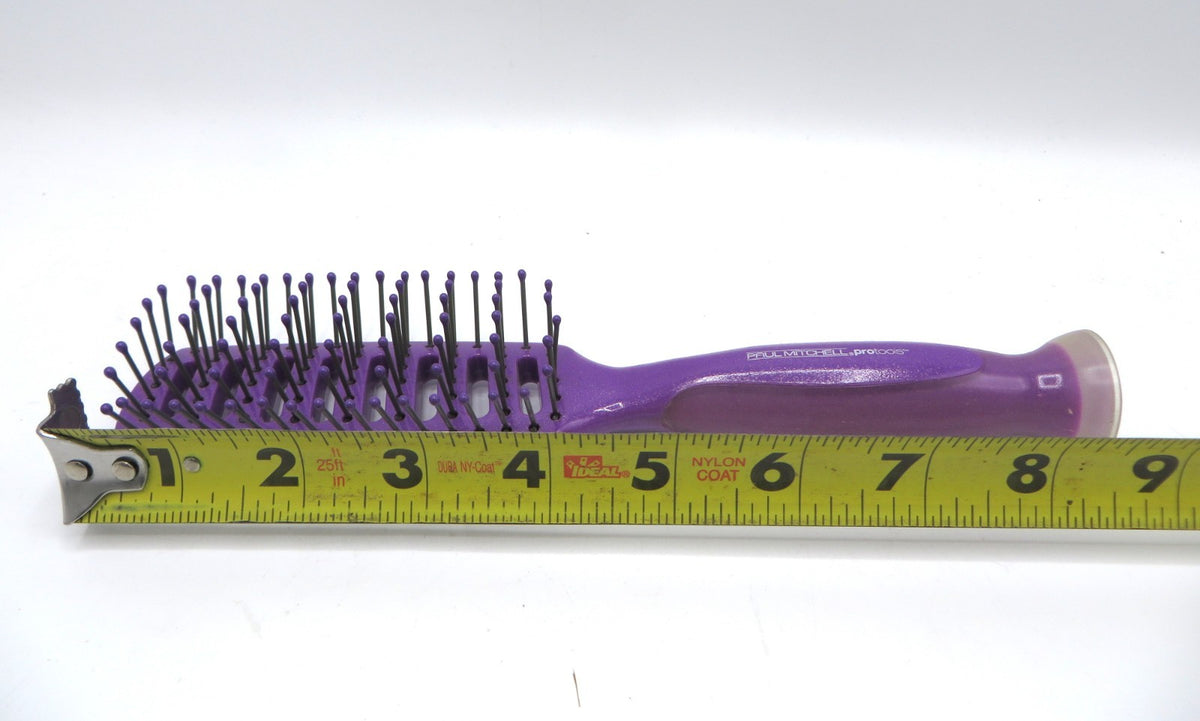 Hair Brush with Suction Cup - Purple, 8.5 Inch, Pack of 6