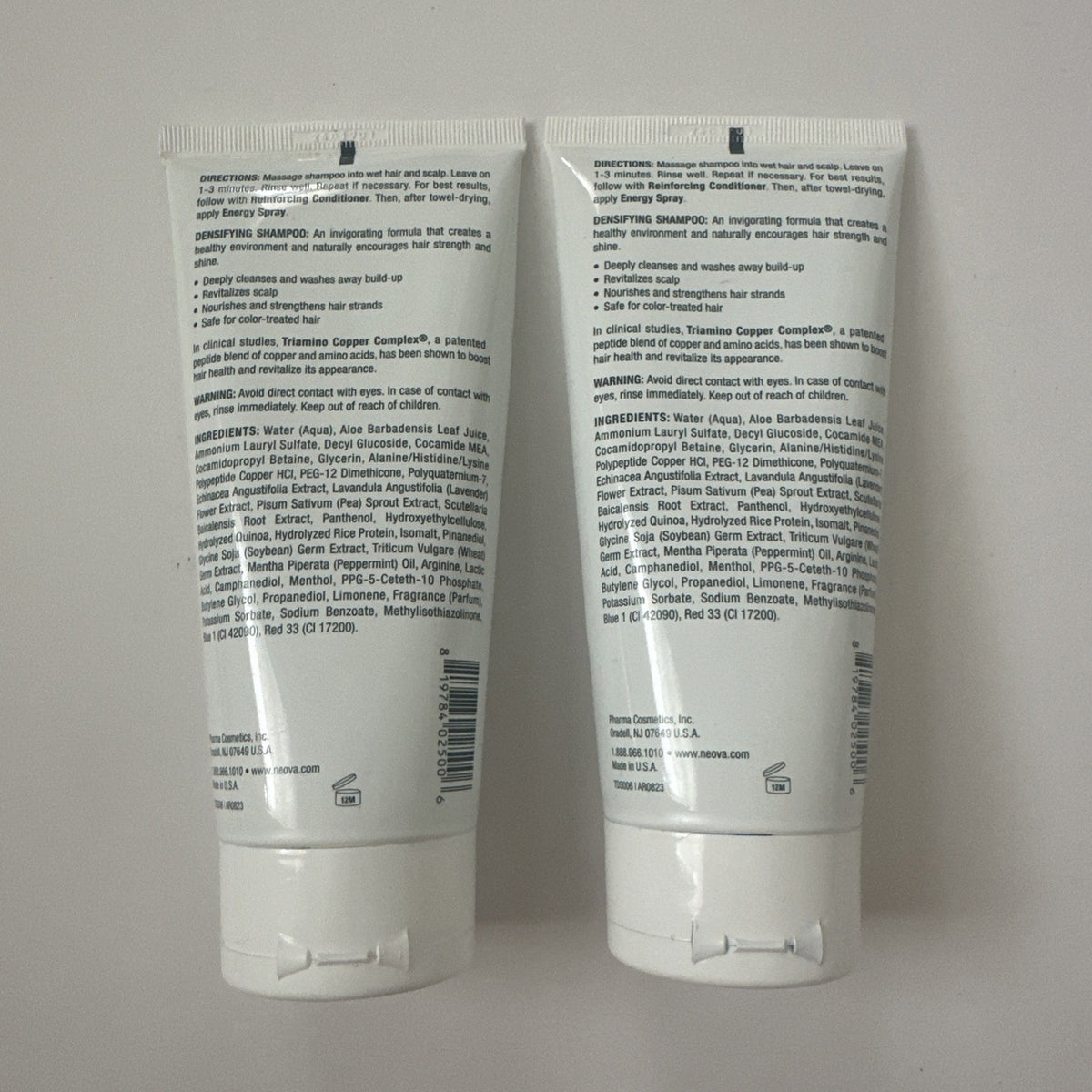 Tricomin Clinical Densifying Shampoo 6 oz - Lot of 2