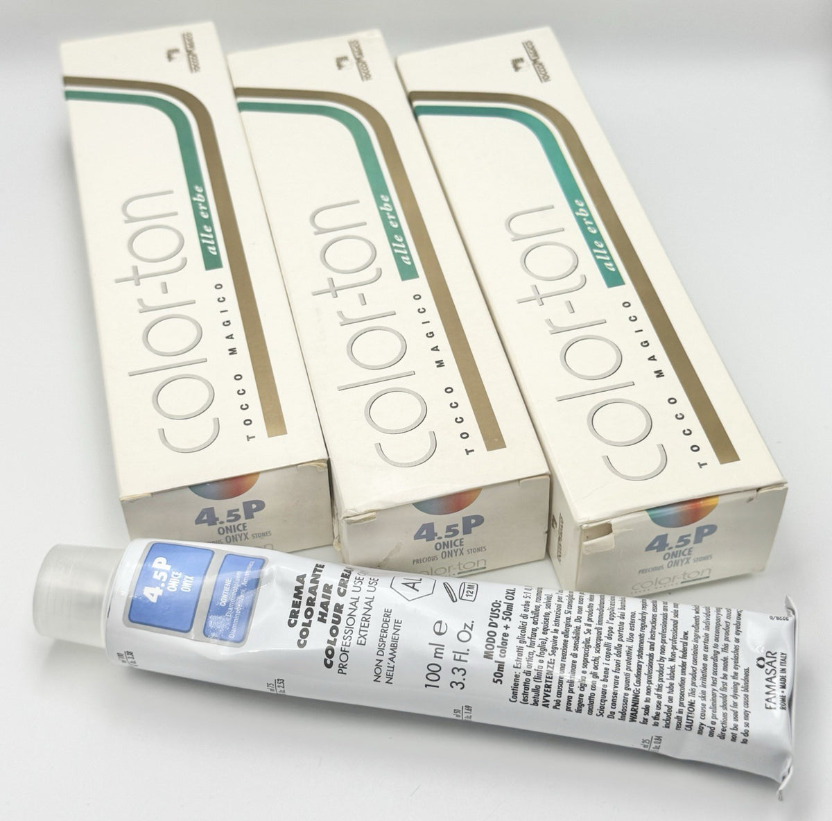Permanent Hair Color 4.5P Onyx - 3 Pack 3.3 fl oz