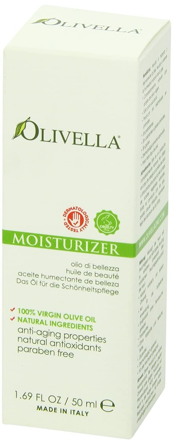Olivella All Natural Virgin Olive Oil Moisturizer For Skin Types 1.69