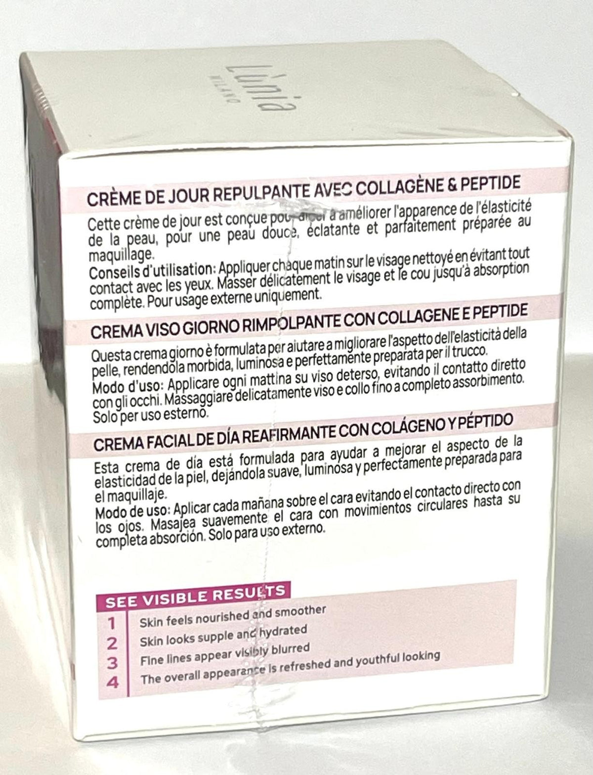 Collagen and Peptide Plumping Day Cream for Youthful, Radiant Skin