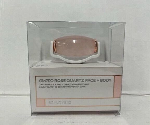 BeautyBio GloPRO Rose Quartz Face and Body Contouring Head - New in Box