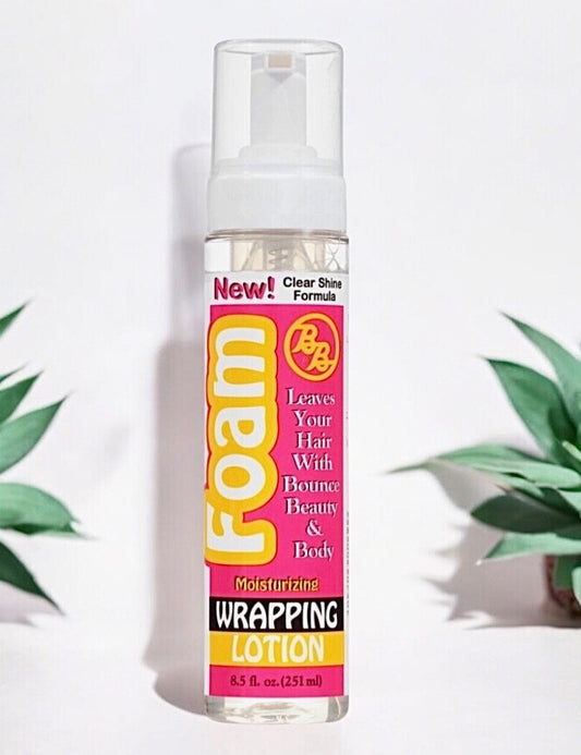 Bronner Brothers Wrapping Lotion Foam 8.5oz - Hair Styling & Moisturizing