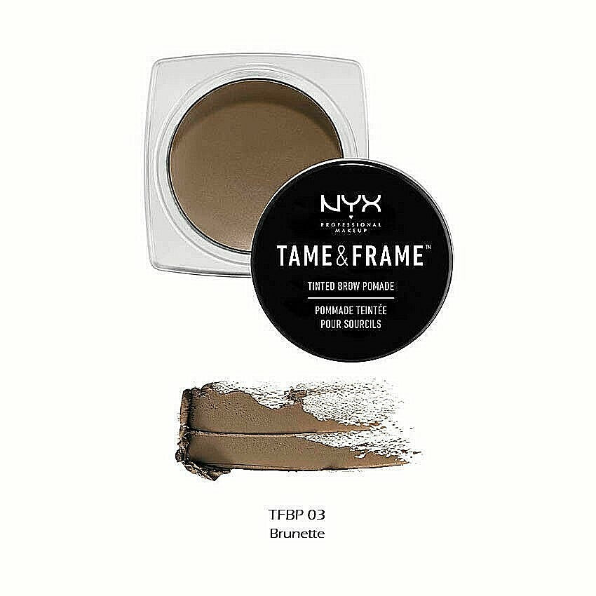 NYX Tame & Frame Brow Pomade Brunette Set of 2 - Eyebrow Styling